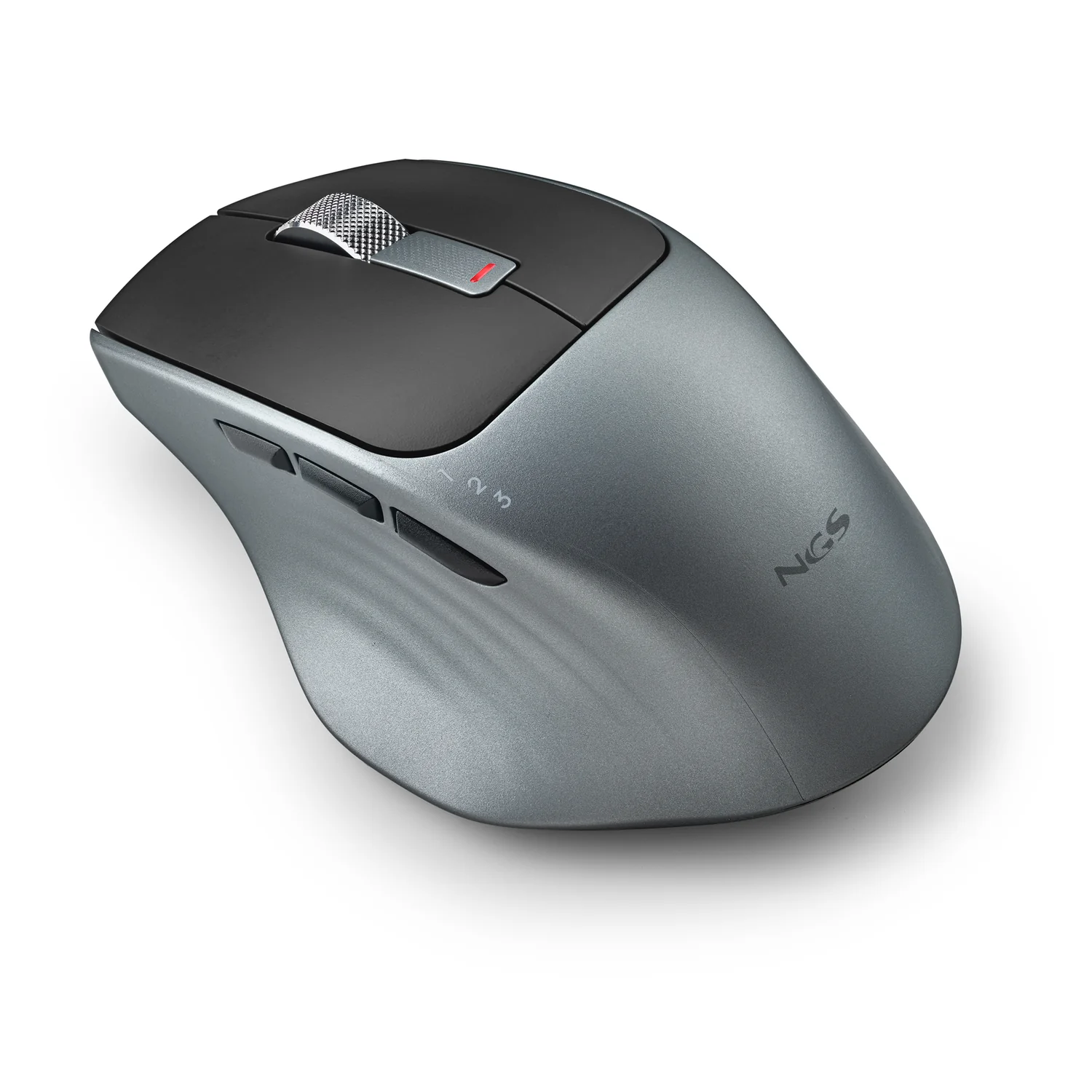 Rato NGS LUSH-RB Sem Fios Recarregável USB-C Multimodo BT 5.0 + 2.4GHz Silencioso 1600 DPI 6 Botões - Imagem 3