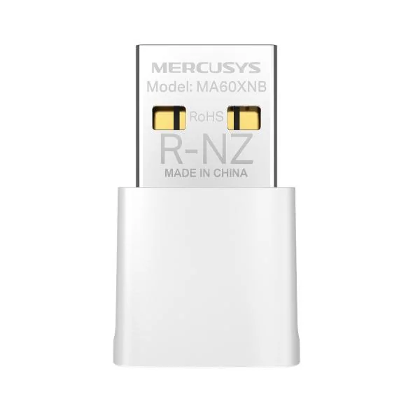 Adaptador USB Wi-Fi 6 Mercusys MA60XNB AX900 Bluetooth Dual-Band Nano 2.4/5GHz 802.11ax PC - Imagem 1