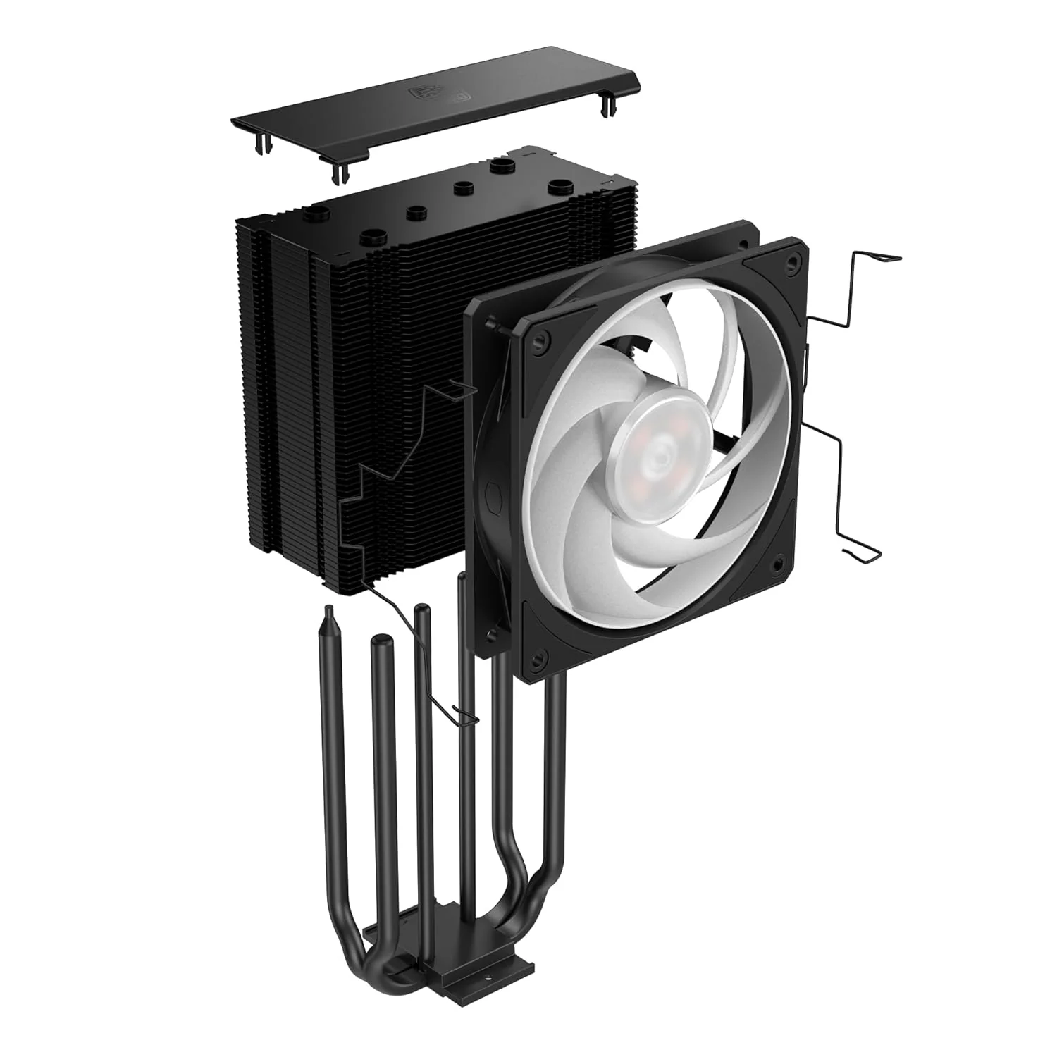 Dissipador de ar para CPU Cooler Master Hyper 212 3DHP Black ARGB 120mm - Imagem 10