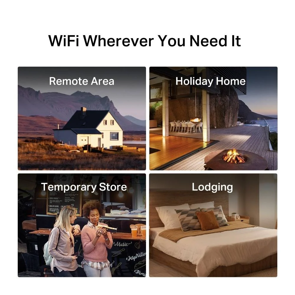 Router 5G Mercusys MB520-5G AX3000 Wi-Fi 6 Dual Band com Modem 5G - Imagem 5