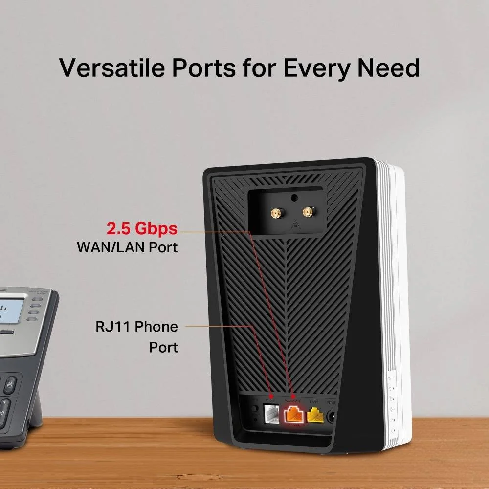 Router 5G Mercusys MB520-5G AX3000 Wi-Fi 6 Dual Band com Modem 5G - Imagem 7