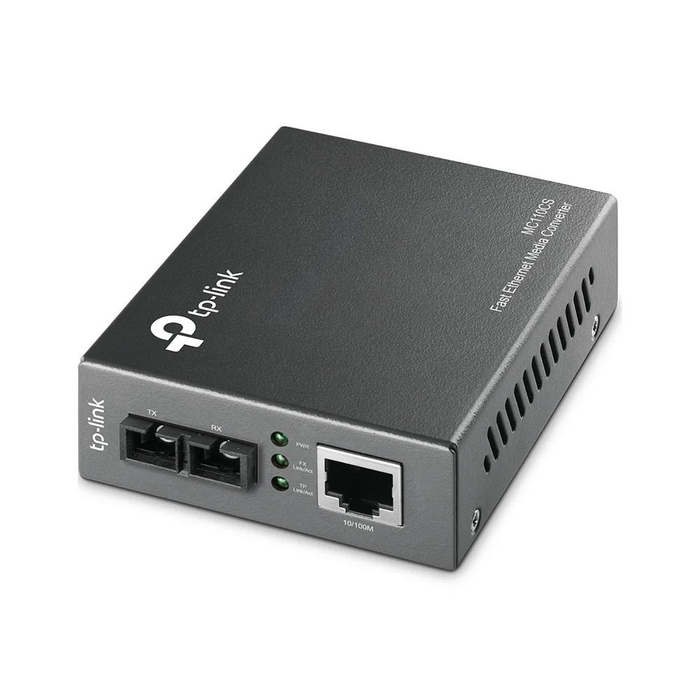 Conversor de Média Fibra TP-Link MC110CS SC Mono-modo 100BASE-FX