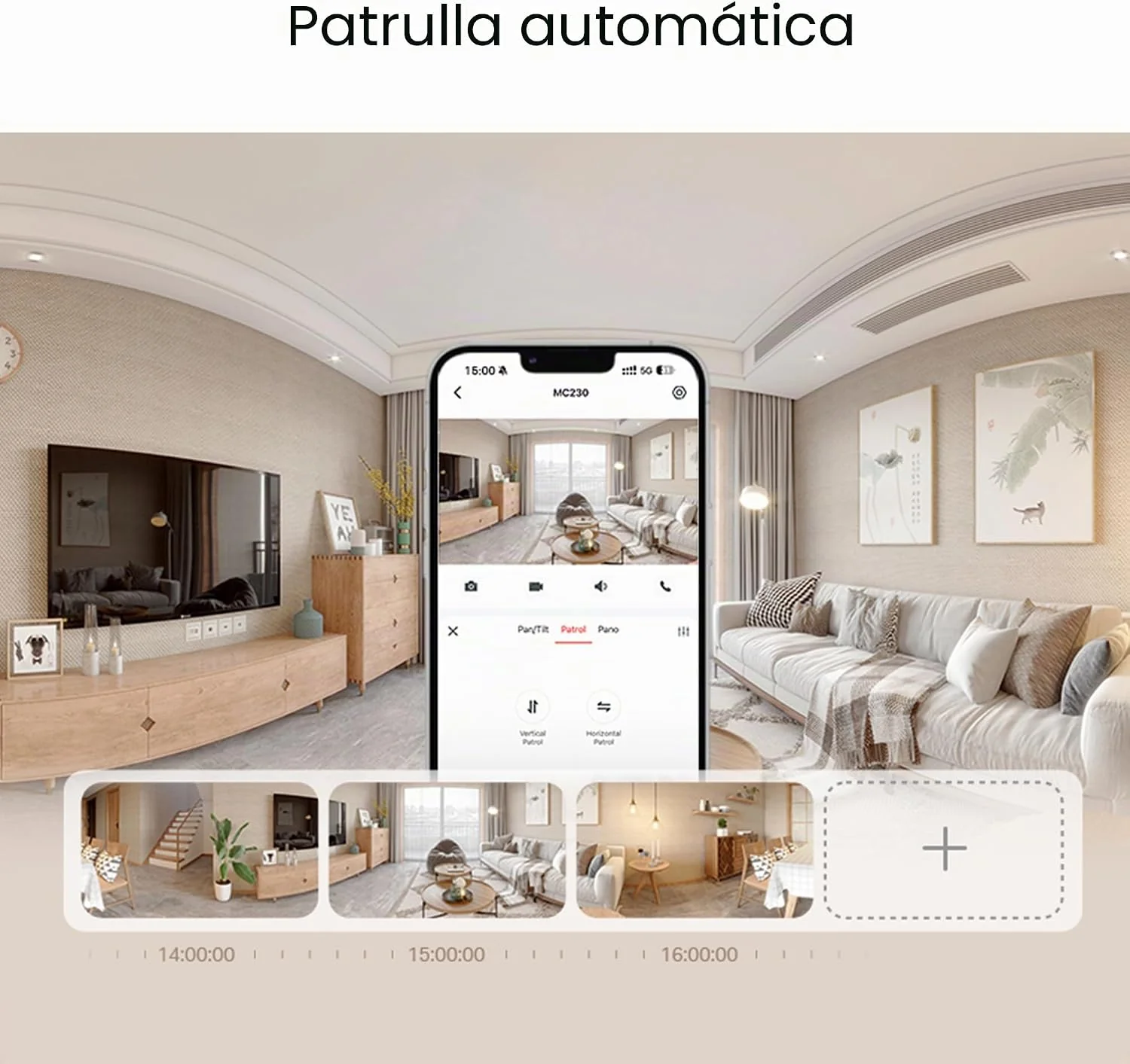Câmara Wi-Fi de Segurança Mercusys Pan/Tilt AI Home Security Branca - Imagem 6