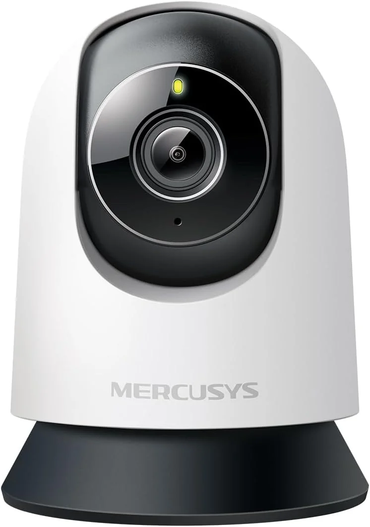 Câmara Wi-Fi de Segurança Mercusys Pan/Tilt AI Home Security Branca - Imagem 2