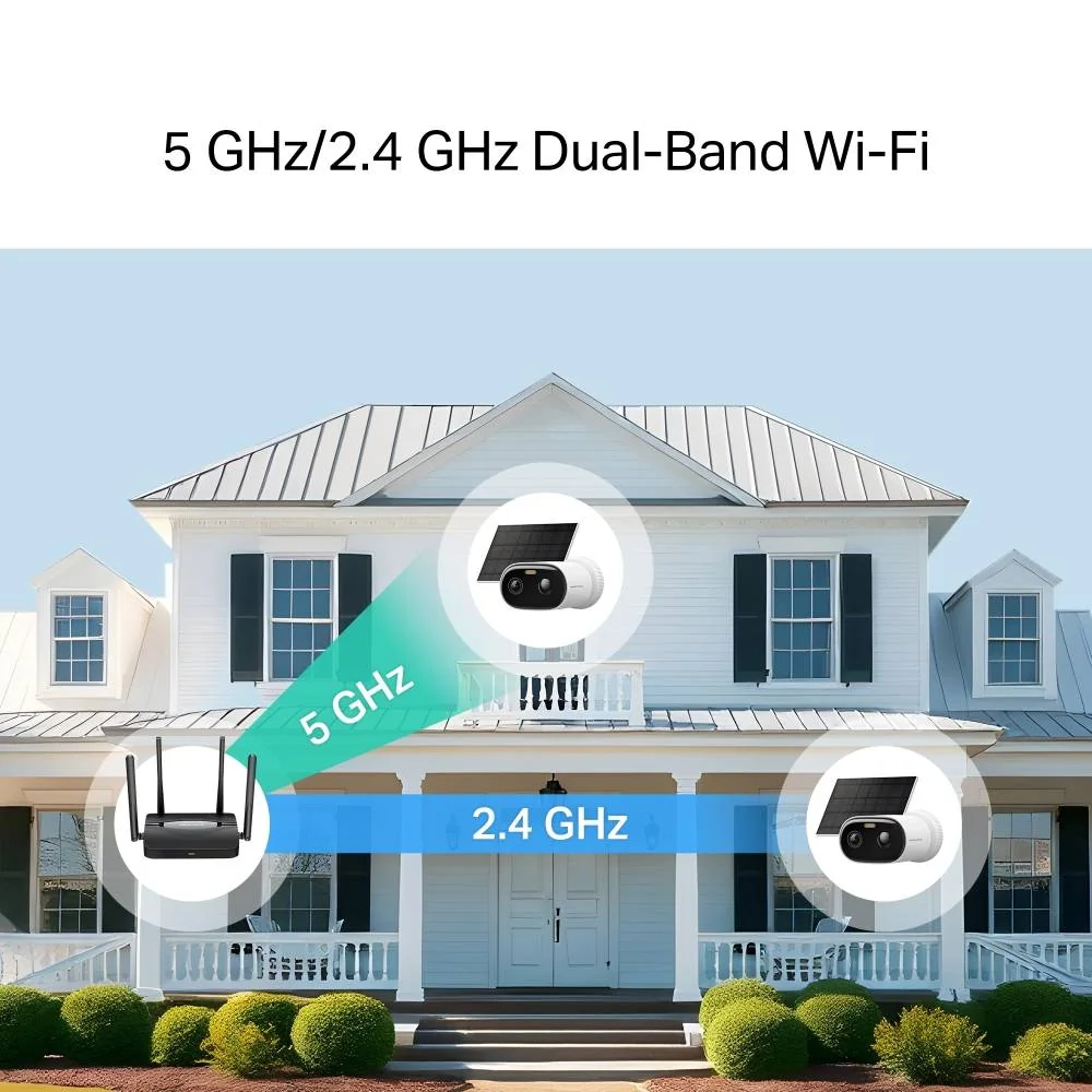 Câmara de Vigilância Exterior Mercusys Wi-Fi a Bateria Smart Home - Imagem 8
