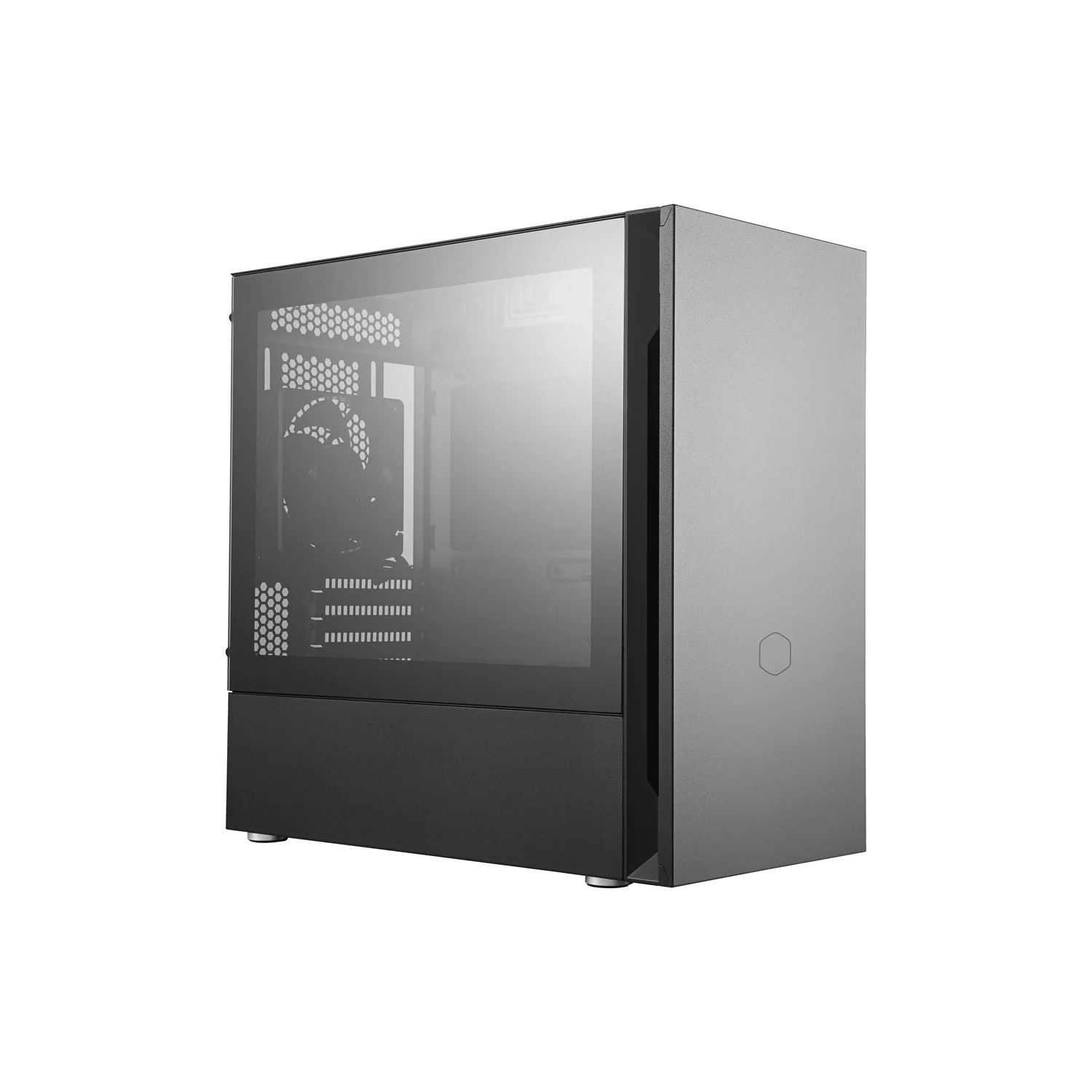 Caixa de PC Cooler Master Silencio S400 Micro-ATX com isolamento acústico - Imagem 1