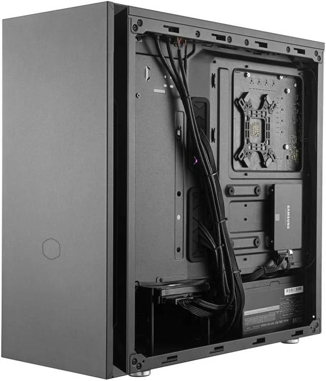 Caixa PC Cooler Master Silencio S600 Mid Tower ATX Insonorizada Preta - Imagem 4