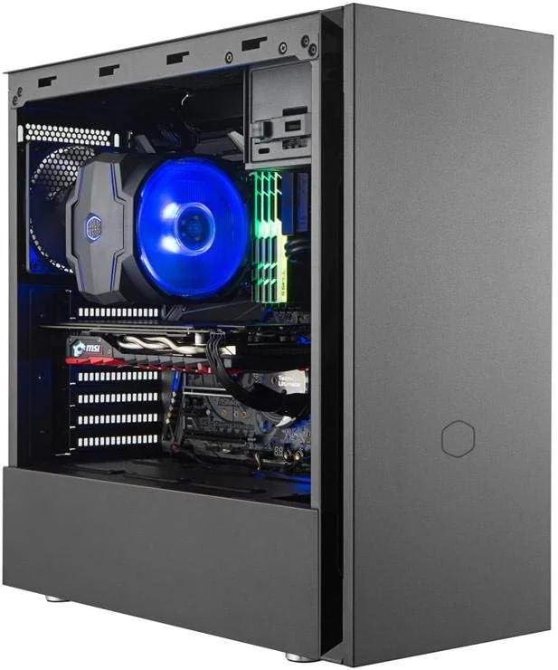 Caixa PC Cooler Master Silencio S600 Mid Tower ATX Insonorizada Preta - Imagem 2