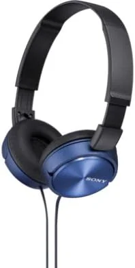 Auriculares com Fio Sony MDR-ZX310L Azul - Design Dobrável, Fechados - Imagem 2