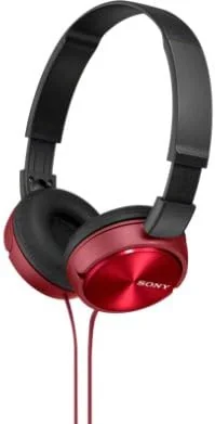 Auscultadores Sony MDR-ZX310 Supra-Aurais Fechados Vermelhos - Imagem 2