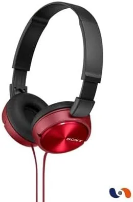 Auscultadores Sony MDR-ZX310 Supra-Aurais Fechados Vermelhos - Imagem 4