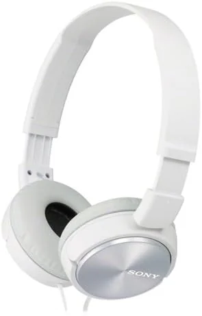 Auscultadores Sony MDR-ZX310 Supra-Aurais Leves Dobráveis Brancos - Imagem 2