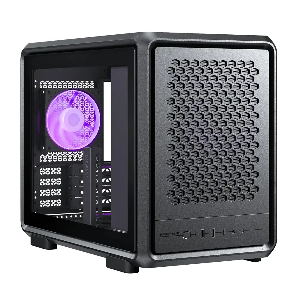 Caixa para PC Cooler Master MasterFrame 500 Mesh Preto - Imagem 1