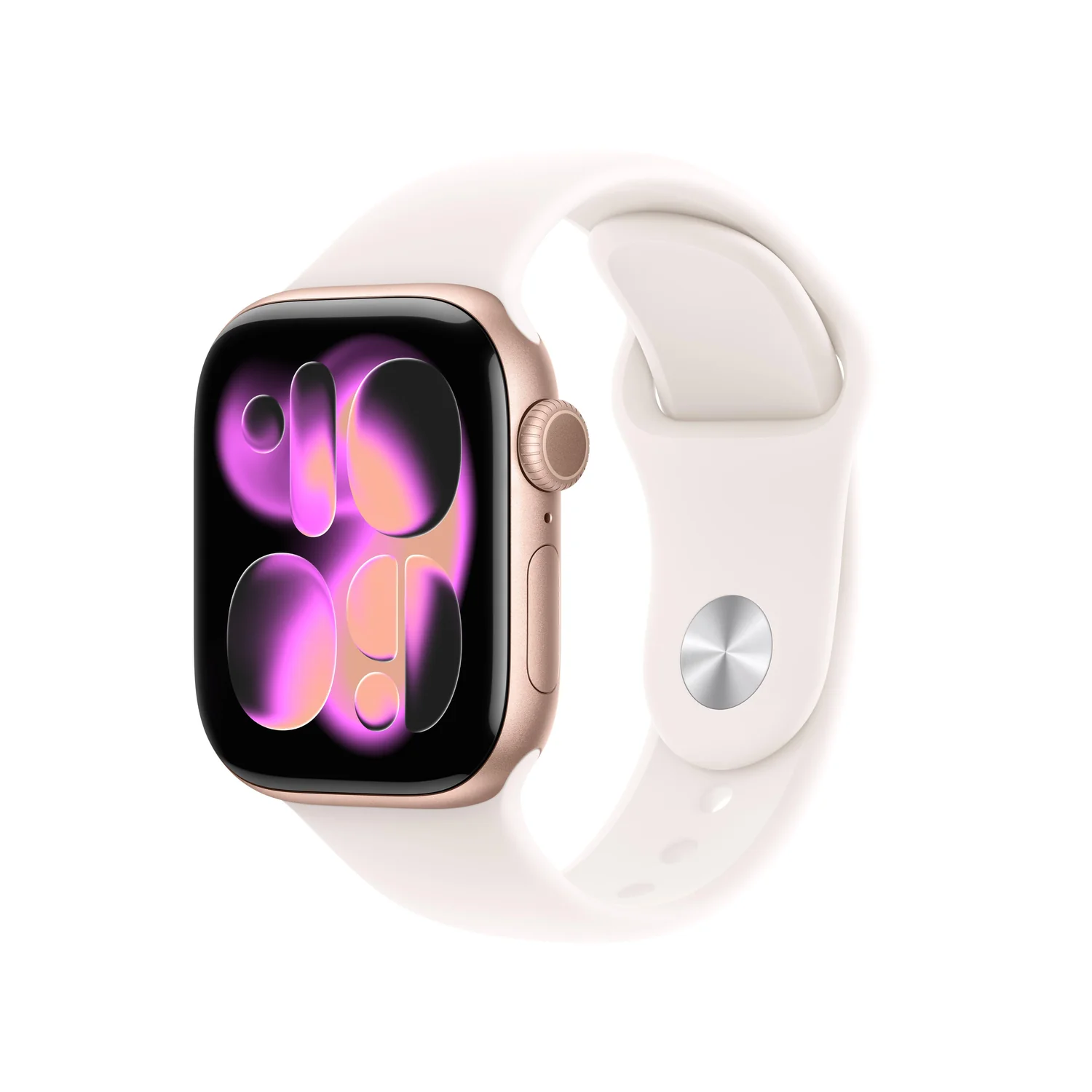 Smartwatch Apple Watch Series 11 GPS+Cellular 42mm Alumínio Rosa Dourado Desportiva Rosa S/M - Imagem 1