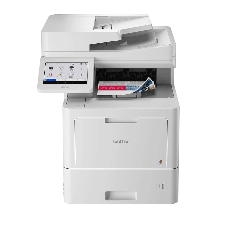 Impressora Multifunções Brother MFC-L9630CDNT Laser Cores 40ppm Duplex ADF 100 Folhas Ecrã 17.6cm