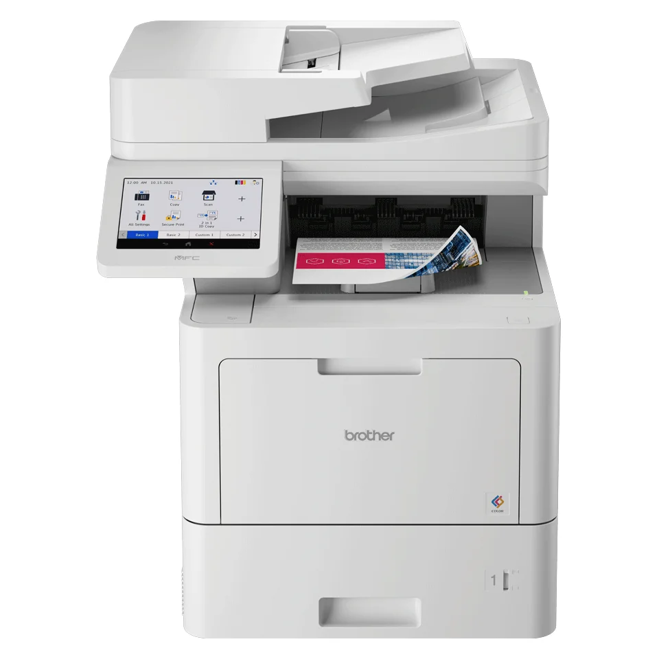 Impressora Multifunções Brother MFC-L9630CDNT Laser Cores 40ppm Duplex ADF 100 Folhas Ecrã 17.6cm - Imagem 7