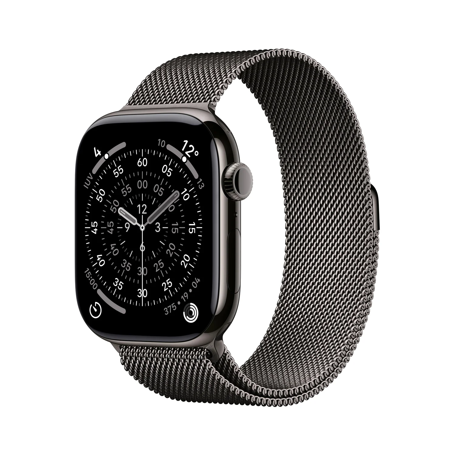Smartwatch Apple Watch Series 11 GPS + Cellular 46mm Titânio Ardósia com Bracelete Loop Milanesa Ardósia M/L - Imagem 1