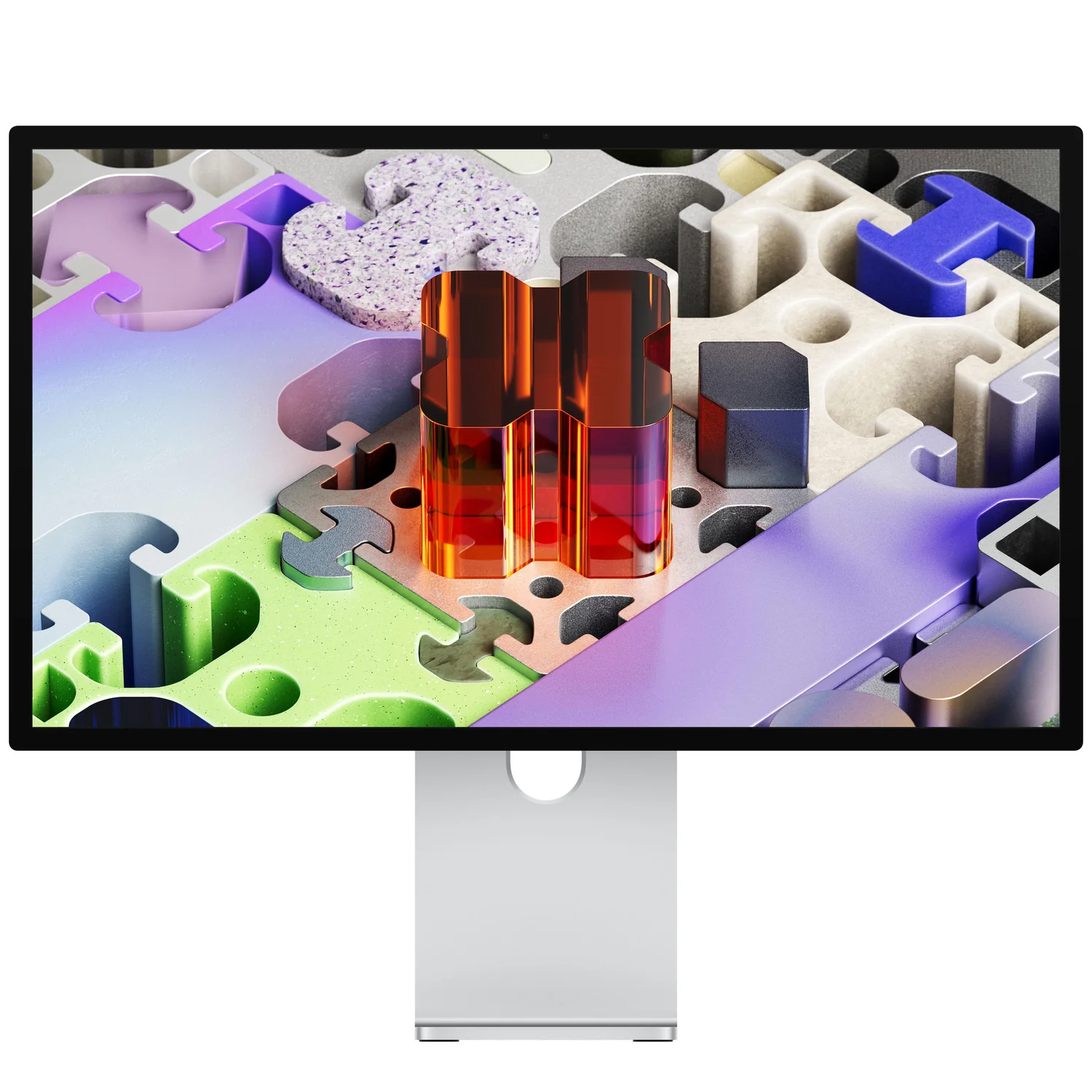 Monitor Apple Studio Display XDR 27" 5K vidro nano-textura adaptador VESA - Imagem 1
