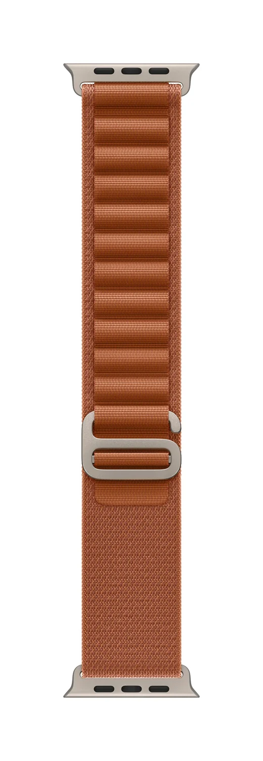 Bracelete alpina 49mm Terracota L Titânio Natural para Apple Watch 44/45/46/49mm - Imagem 1