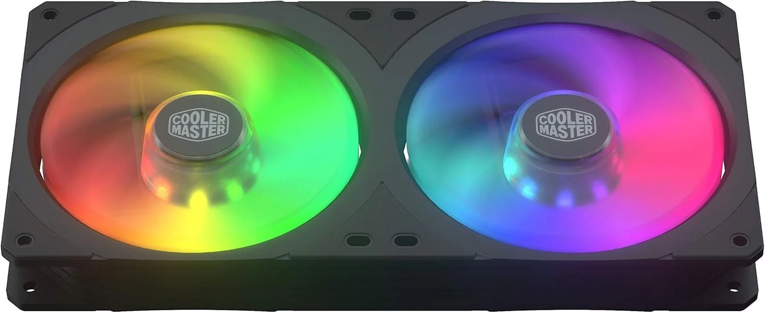 Ventoinha PC Cooler Master MasterFan SF240R ARGB 240mm Iluminação RGB - Imagem 3
