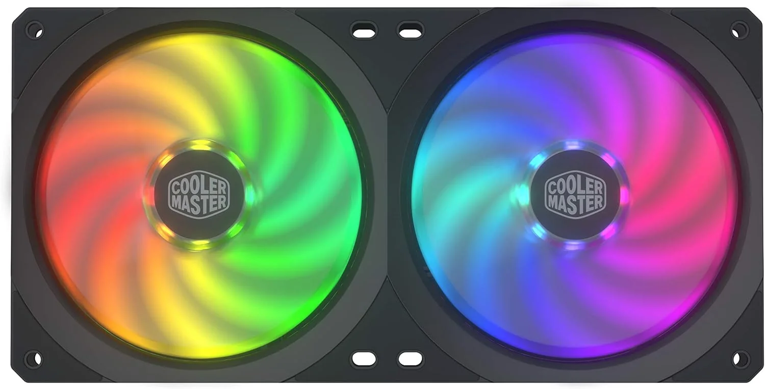 Ventoinha PC Cooler Master MasterFan SF240R ARGB 240mm Iluminação RGB - Imagem 2