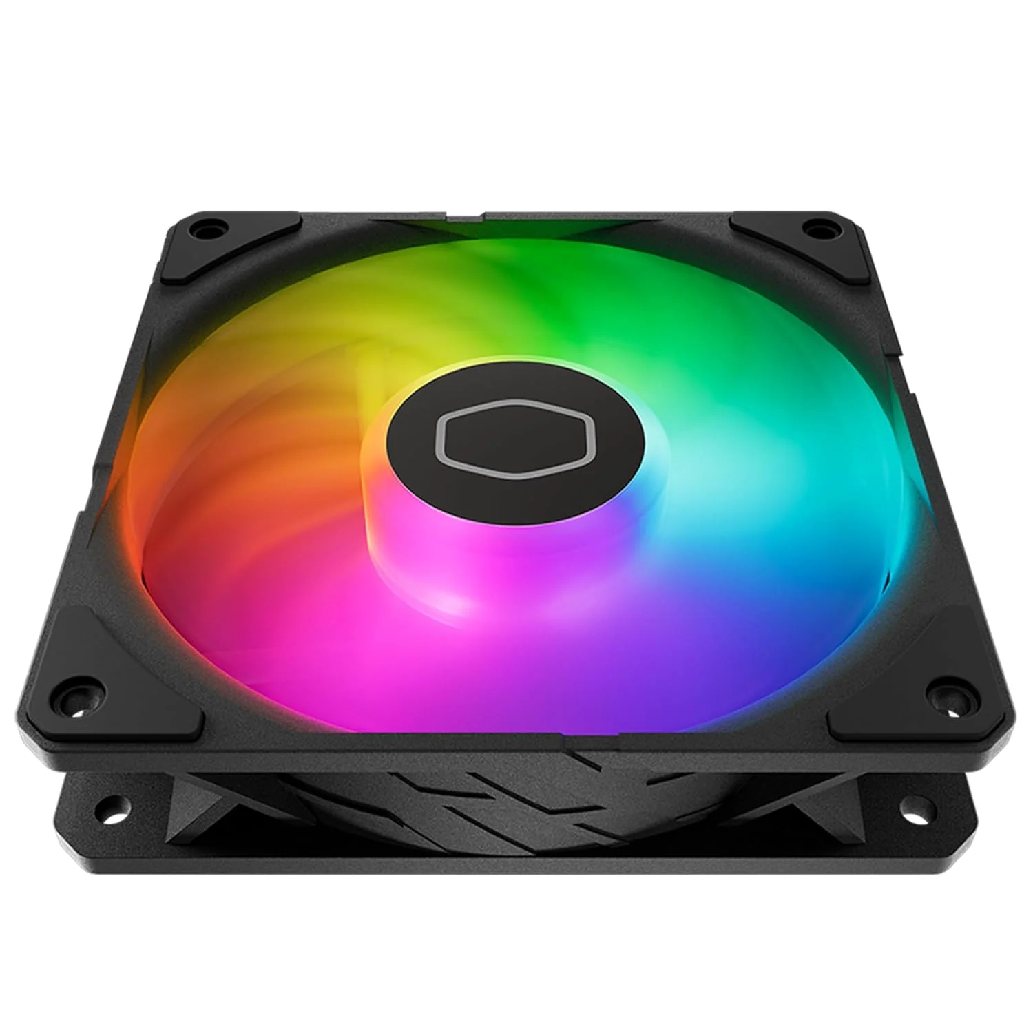 Ventoinha de caixa Cooler Master SickleFlow EDGE 120 ARGB 120mm PWM iluminação RGB endereçável - Imagem 3