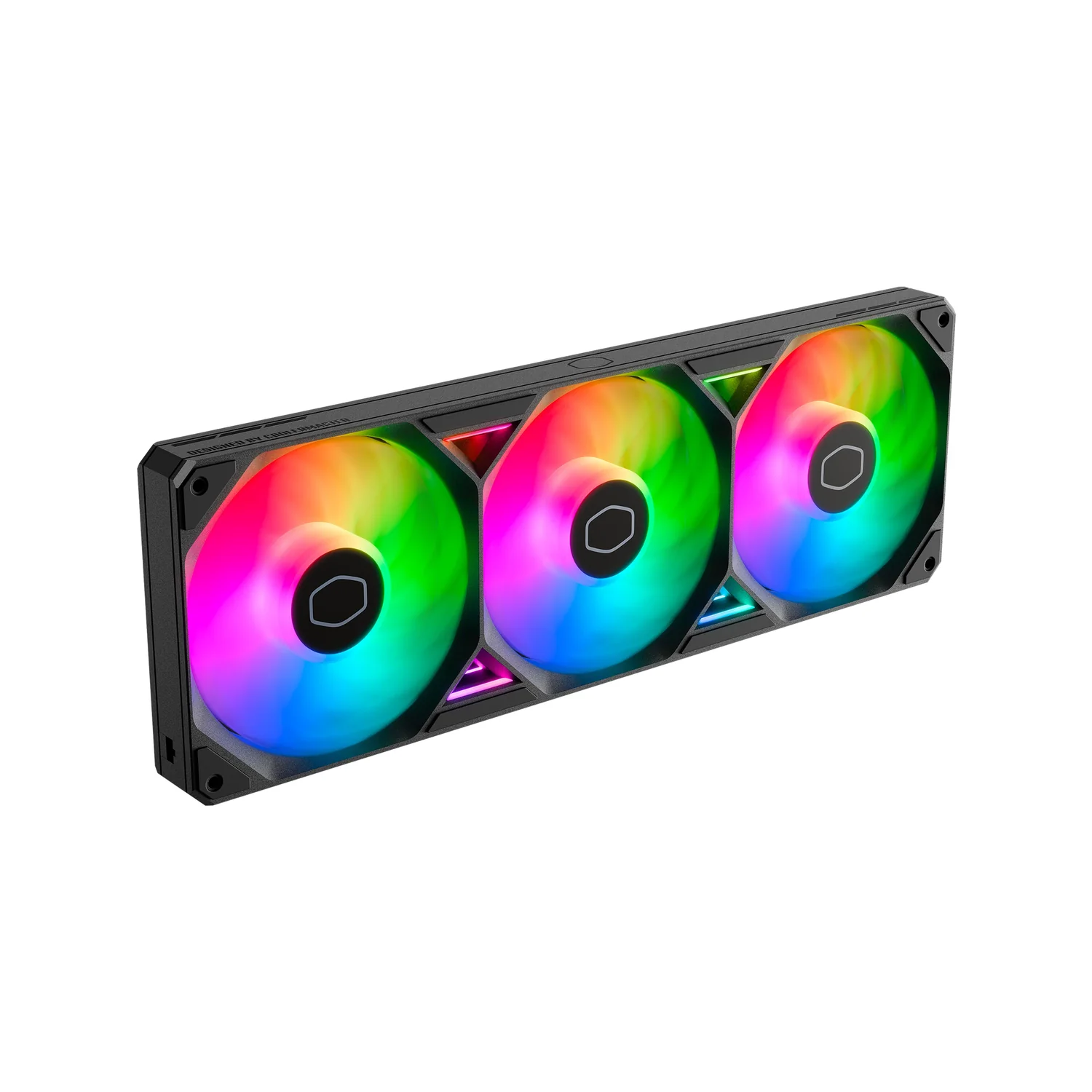 Kit ventoinhas ARGB Cooler Master SickleFlow EDGE 360, 3x120mm, 2500 RPM, preto