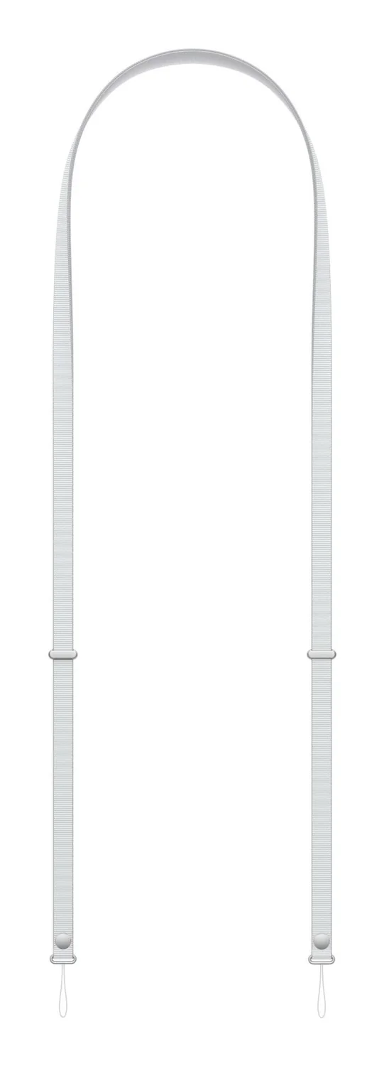 Correia transversal para iPhone Apple cinzento claro - Imagem 1