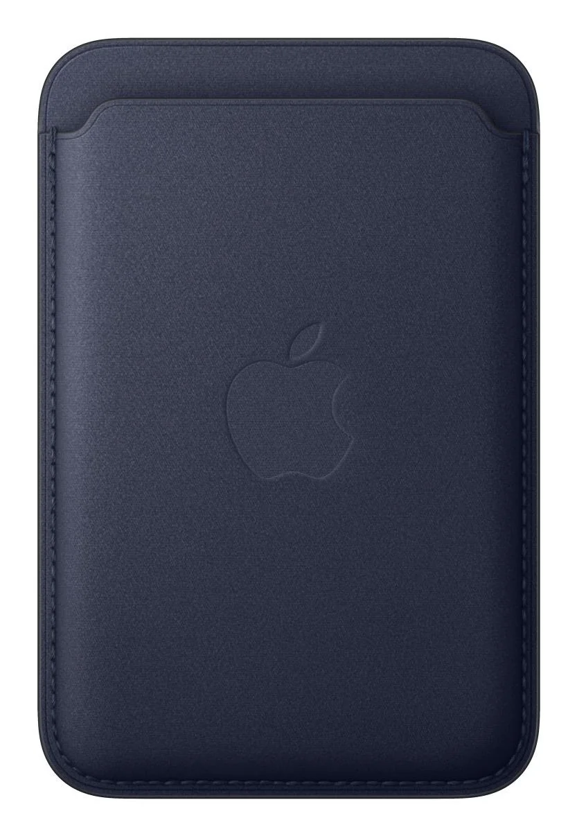 Carteira FineWoven com MagSafe para iPhone Apple Azul Marinho - Imagem 1
