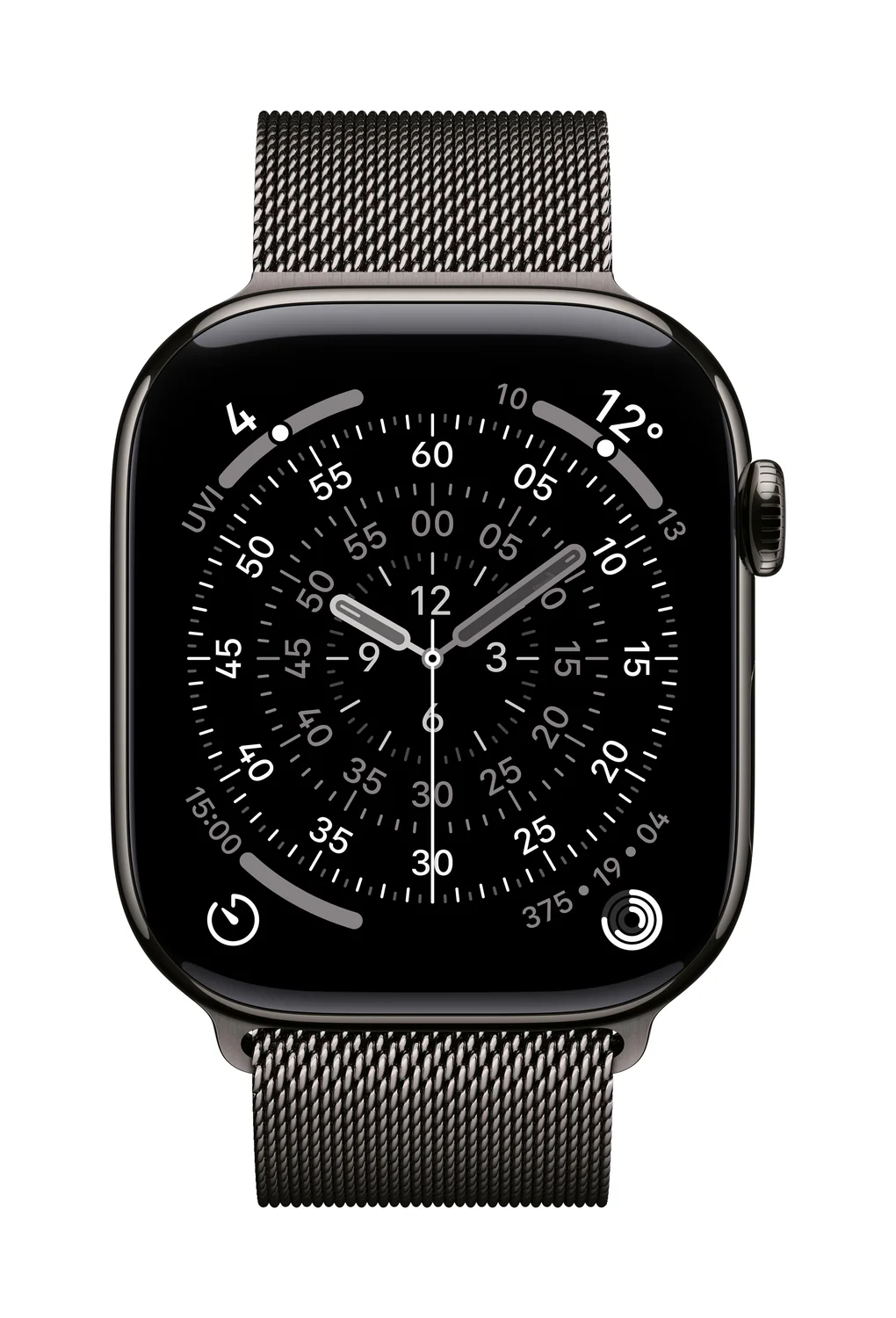 Bracelete milanesa 46mm Slate Milanese Loop M/L para Apple Watch - Imagem 1