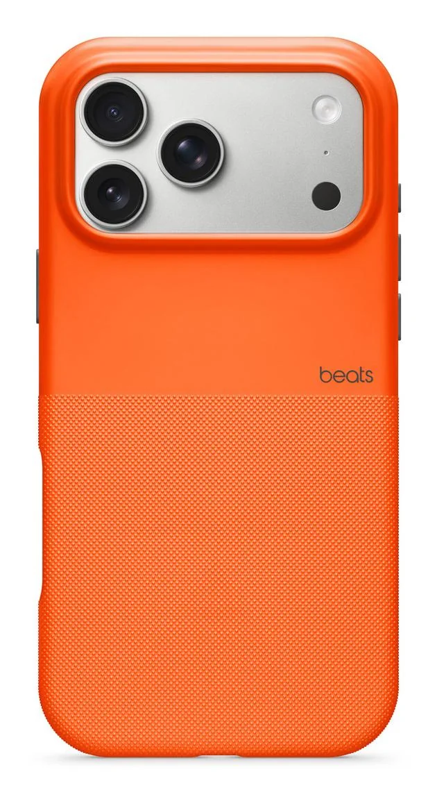 Capa rugged Beats para iPhone 17 Pro Max com MagSafe e Camera Control Sierra Orange - Imagem 1