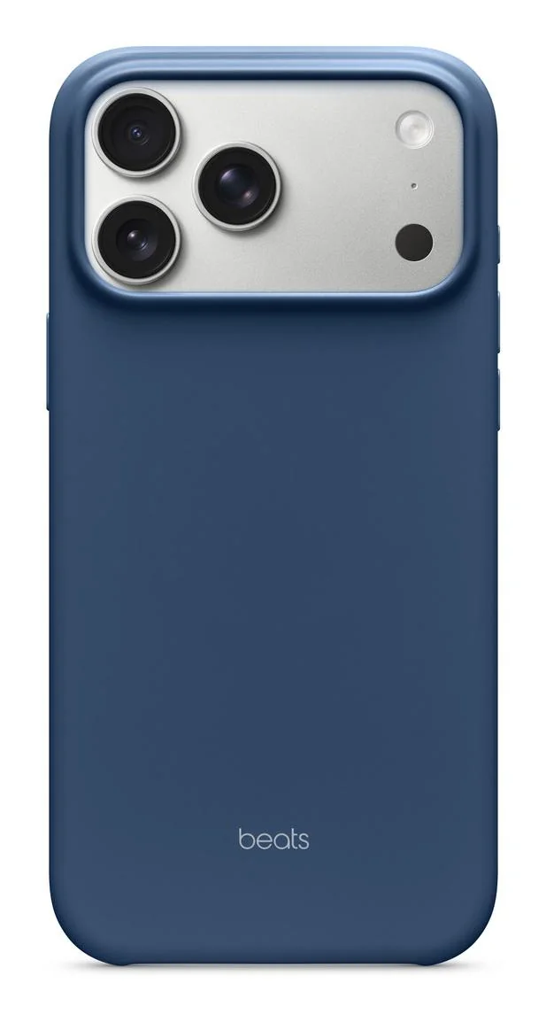 Capa Apple Beats MagSafe para iPhone 17 Pro Max, microfibra e policarbonato, azul Bedrock Blue - Imagem 1