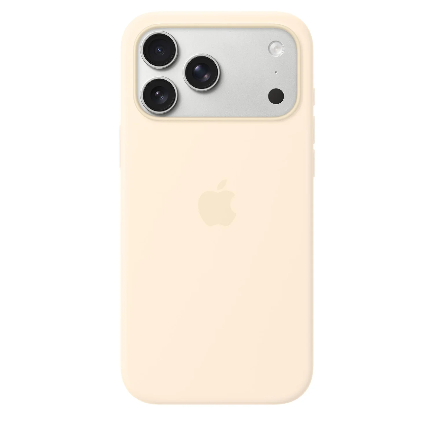 Capa em silicone Apple para iPhone 17 Pro Max com MagSafe Baunilha - Imagem 1