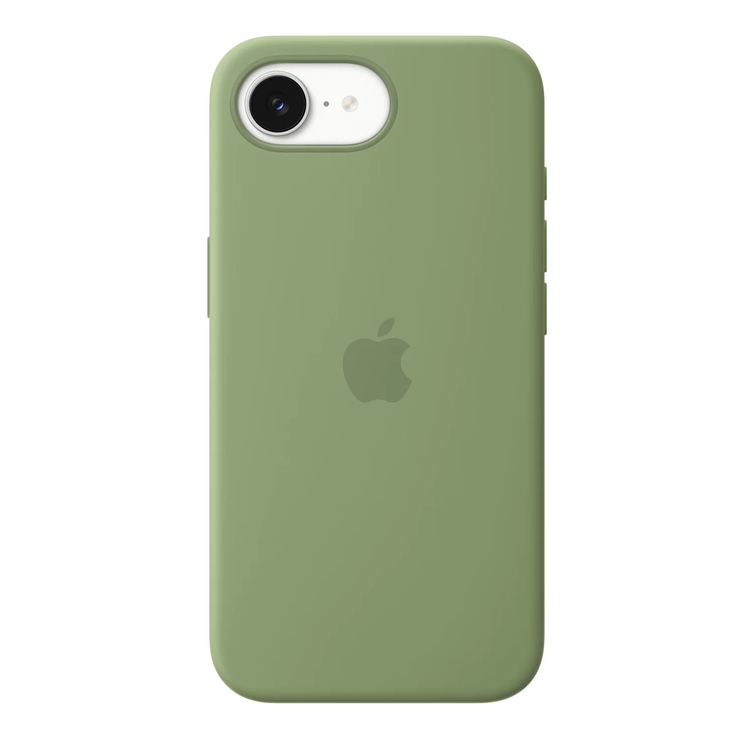 Capa em silicone para iPhone 17e com MagSafe Apple verde musgo - Imagem 1