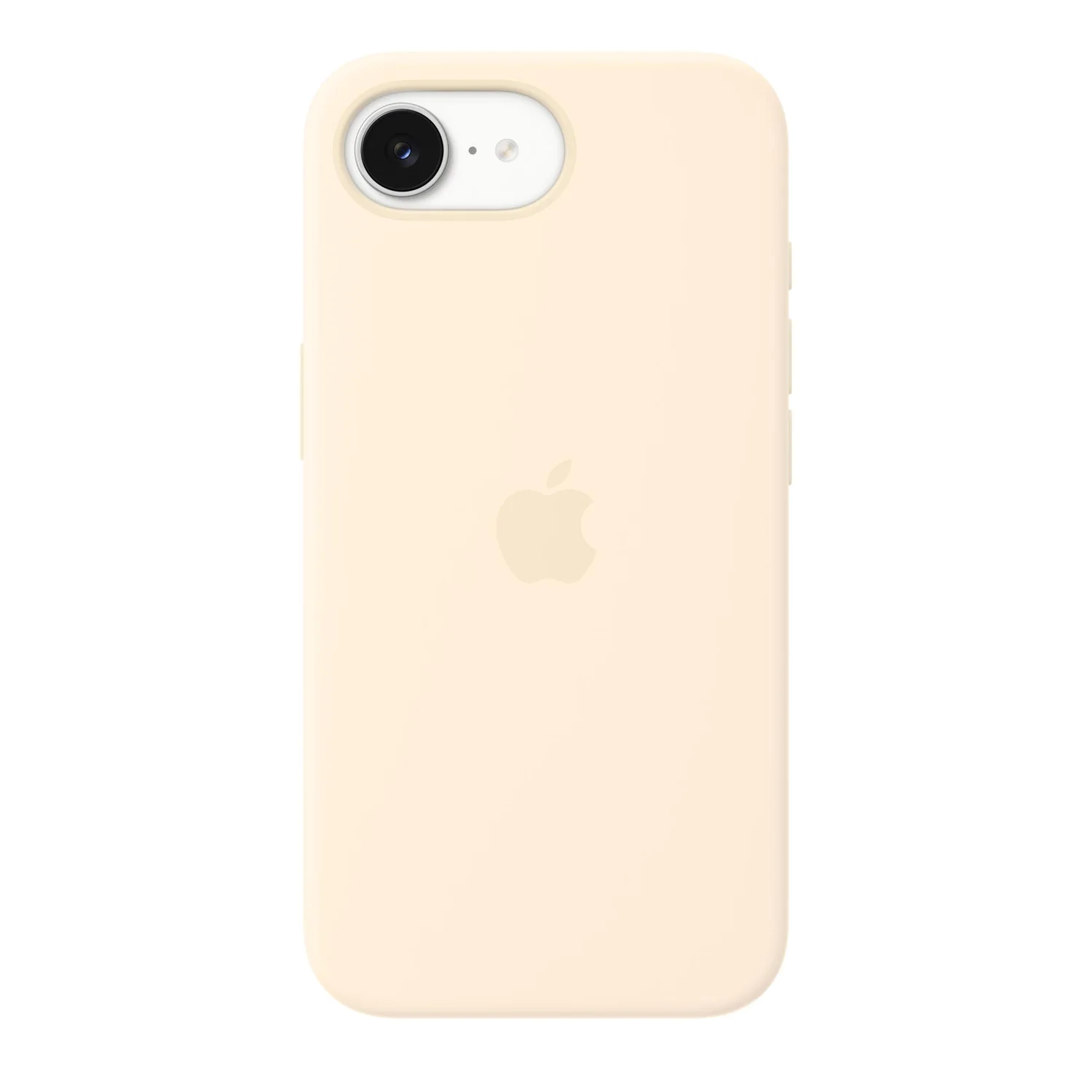 Capa para telemóvel silicone MagSafe iPhone 17e baunilha - Imagem 1