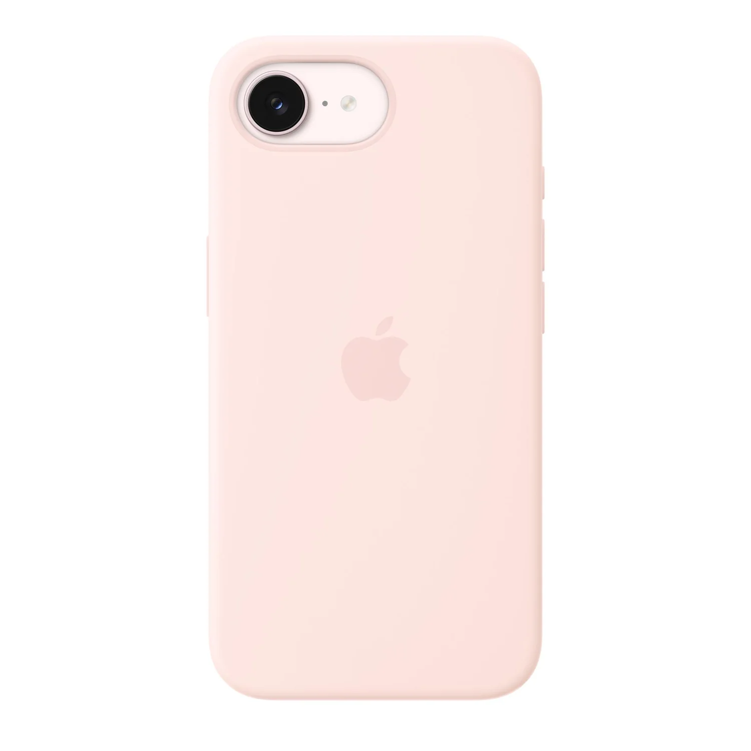 Capa em silicone Apple para iPhone 17e com MagSafe Rosa Suave - Imagem 1
