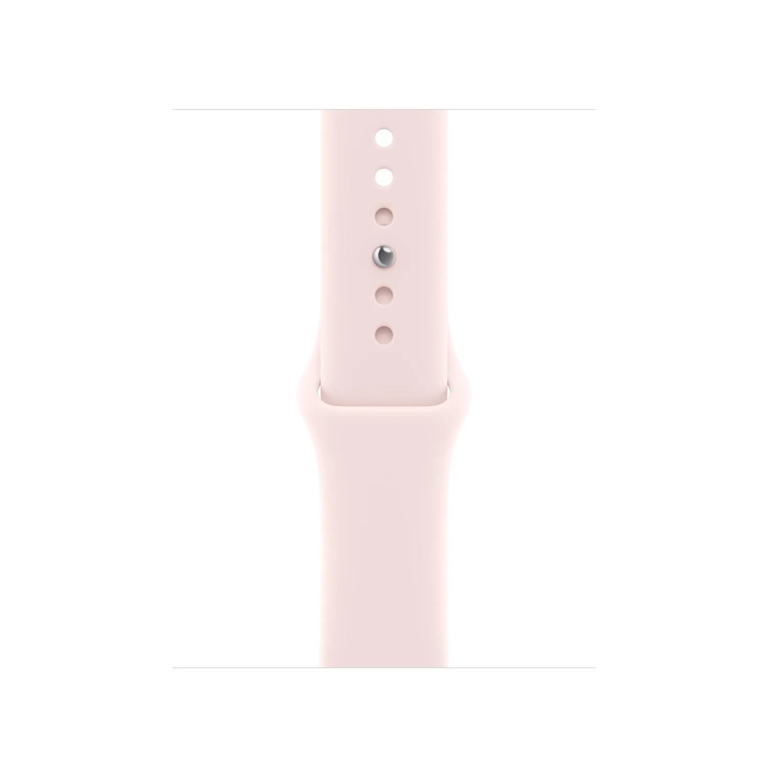 Bracelete desportiva 42mm Soft Pink Sport Band S/M para Apple Watch - Imagem 1