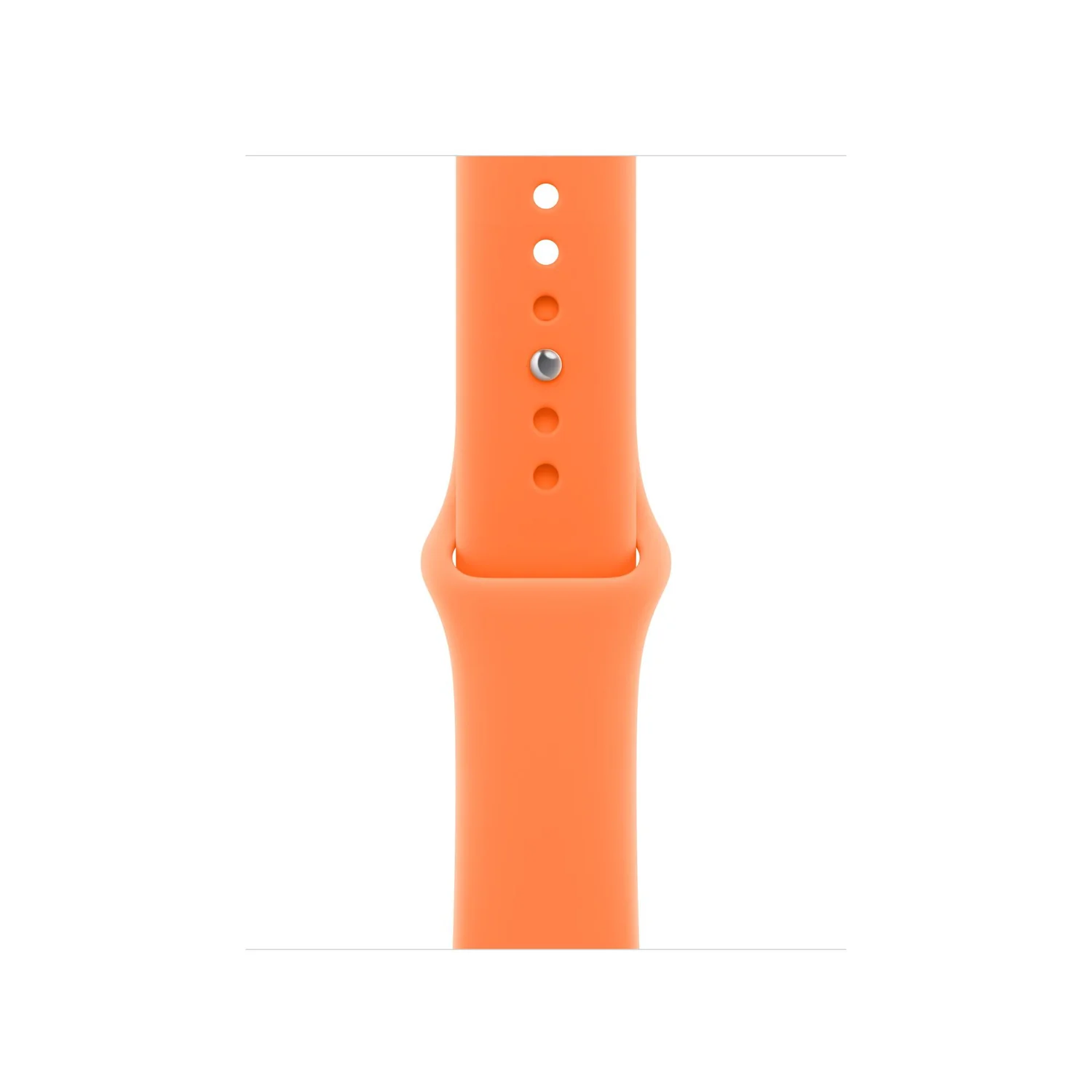Bracelete desportiva laranja Clementine 42mm M/L para Apple Watch 38/40/41/42mm - Imagem 1