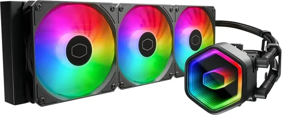 Sistema de refrigeração líquida Cooler Master MasterLiquid 360 Core II ARGB AIO 360mm