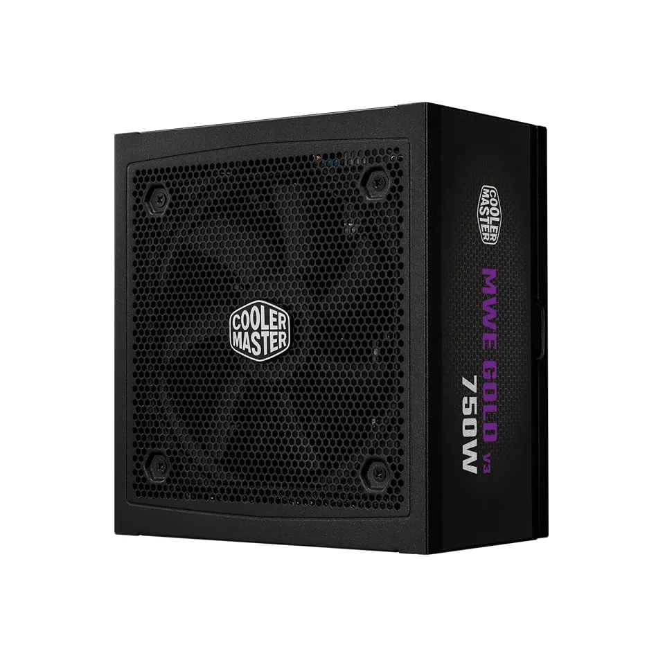 Fonte de alimentação Cooler Master MWE Gold 750 V3 750W 80 Plus Gold ATX 3.1 totalmente modular