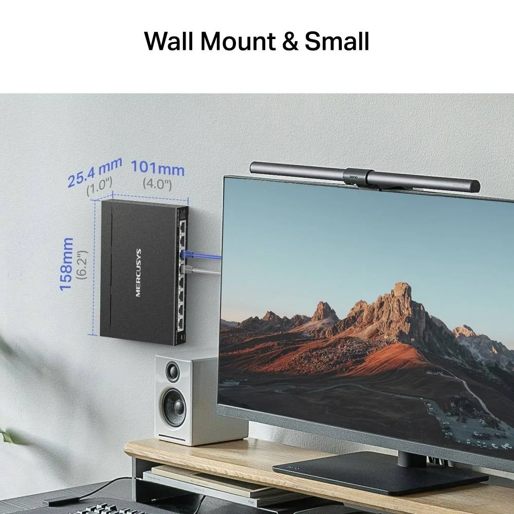 Switch Mercusys 8 Portas 2.5G Multi-Gigabit Desktop - Imagem 8
