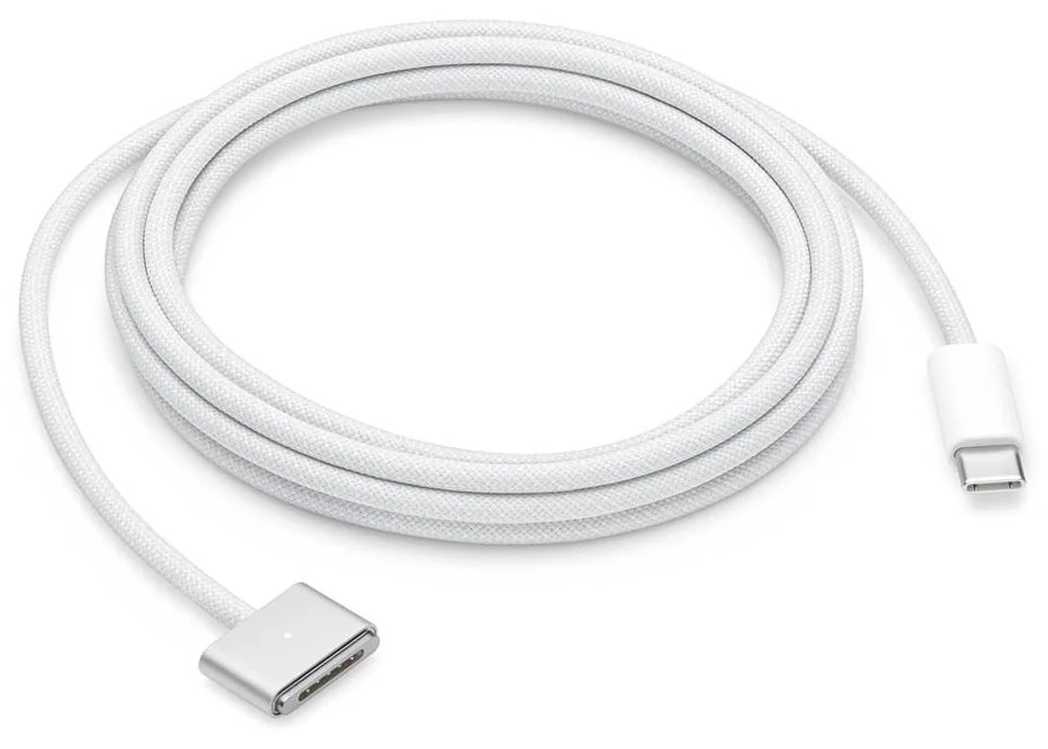 Cabo de carregamento Apple USB-C para MagSafe 3 - 2 m, Prateado - Imagem 1