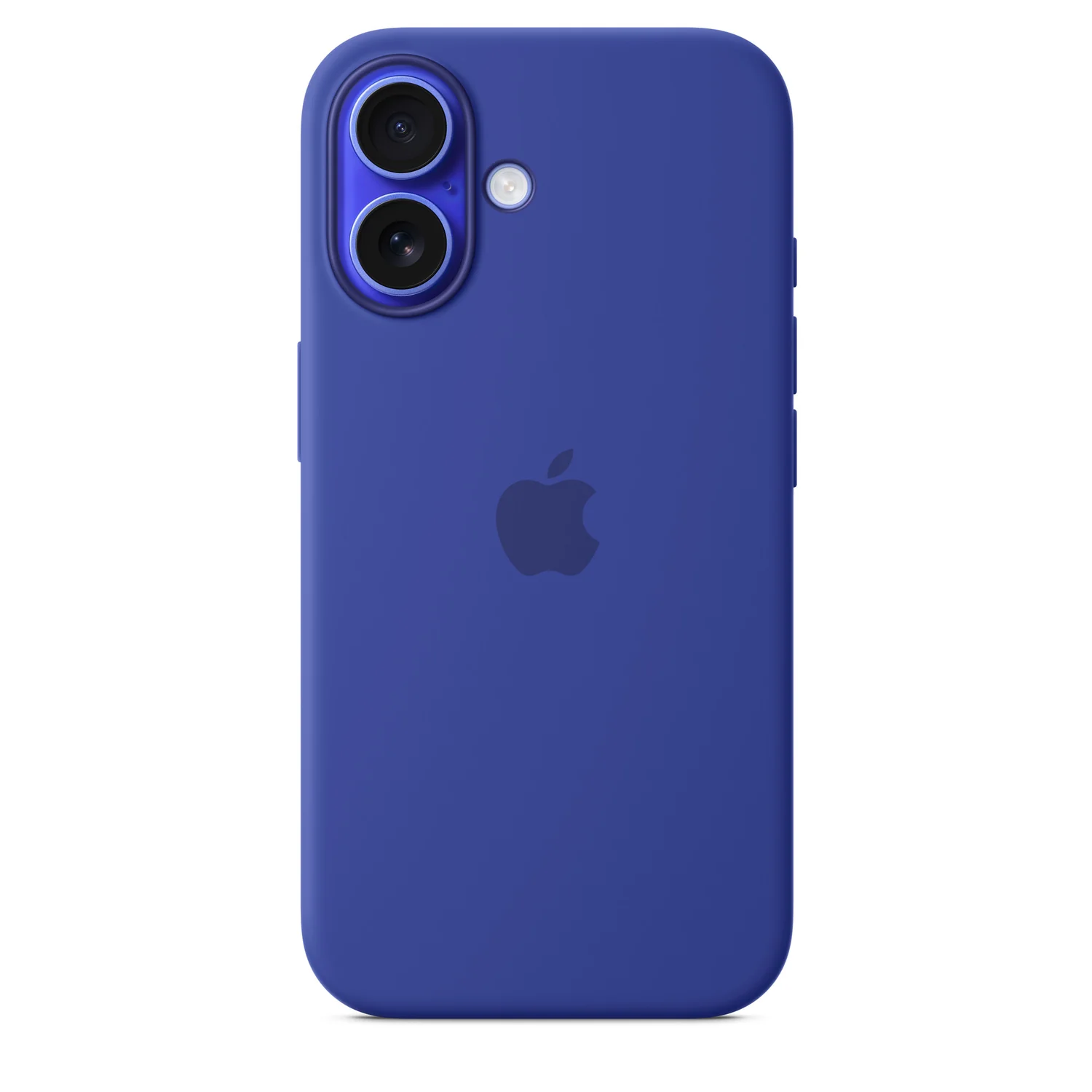 Capa em silicone com MagSafe para iPhone 16 Apple Azul Ultramarine - Imagem 1