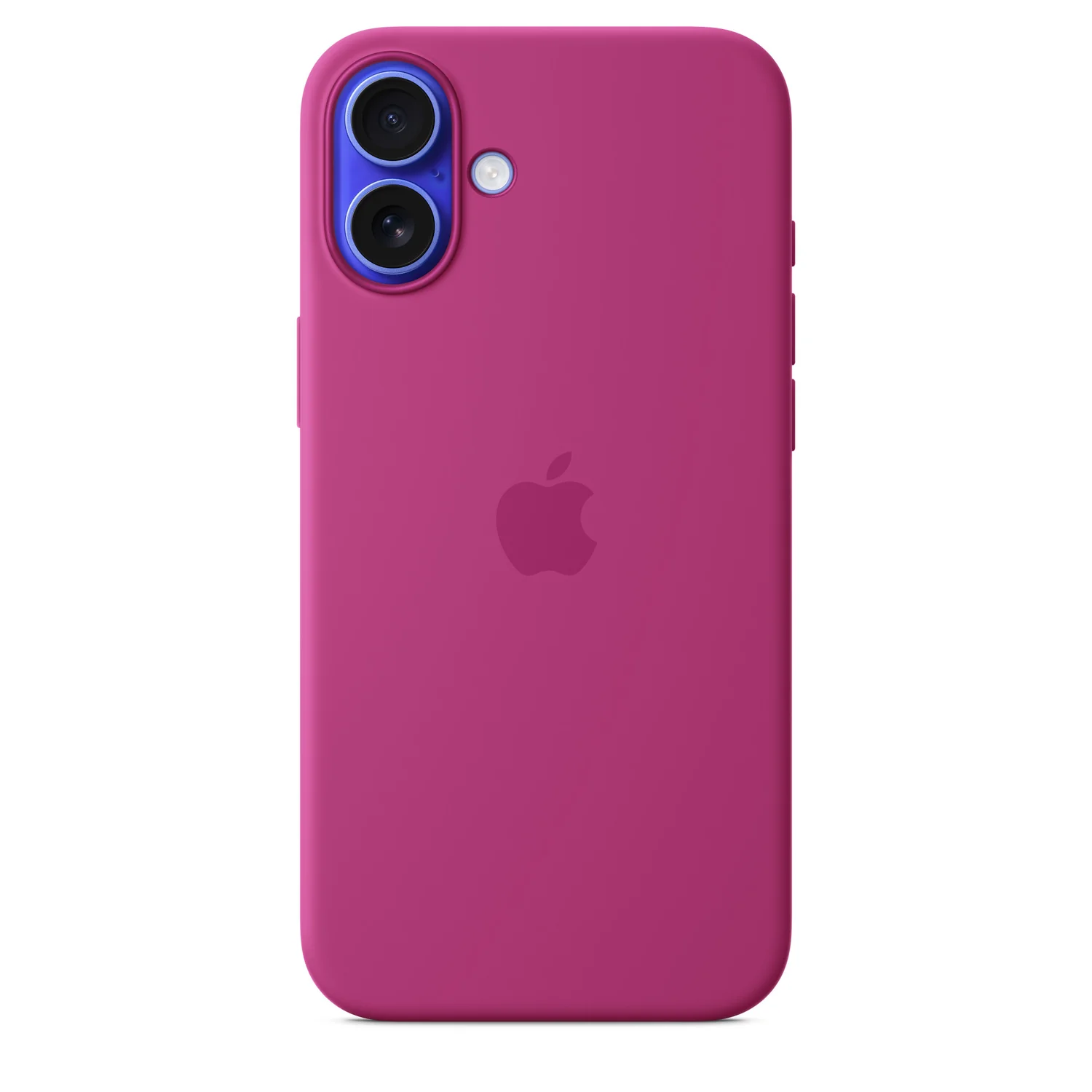 Capa Apple silicone com MagSafe para iPhone 16 Plus Fúcsia - Imagem 1