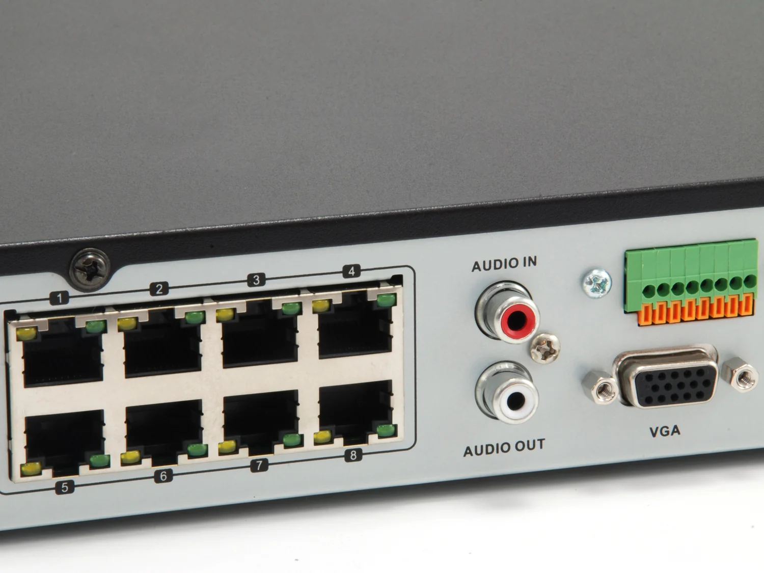 Gravador NVR LevelOne NVR-0508 8 Canais PoE H.265 4K 12TB 2 Baias - Imagem 5