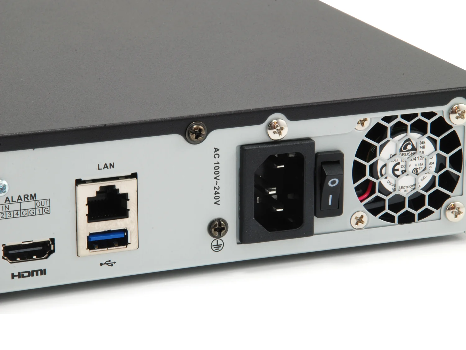 Gravador NVR LevelOne NVR-0508 8 Canais PoE H.265 4K 12TB 2 Baias - Imagem 4