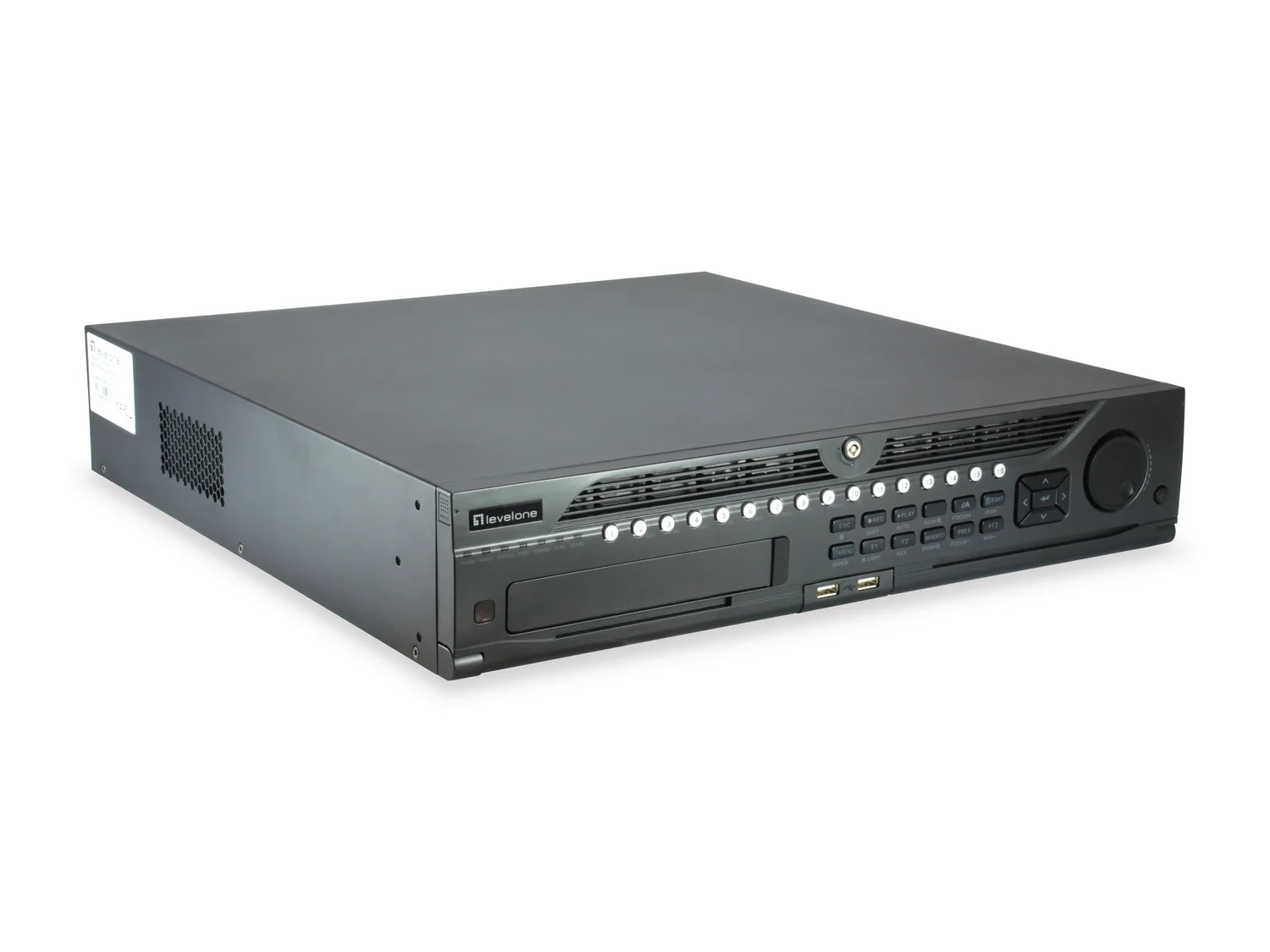 Gravador de Vídeo em Rede LevelOne NVR-0764 GEMINI 64 Canais 4K H.265 RAID HDMI VGA 8 Discos 80TB - Imagem 1