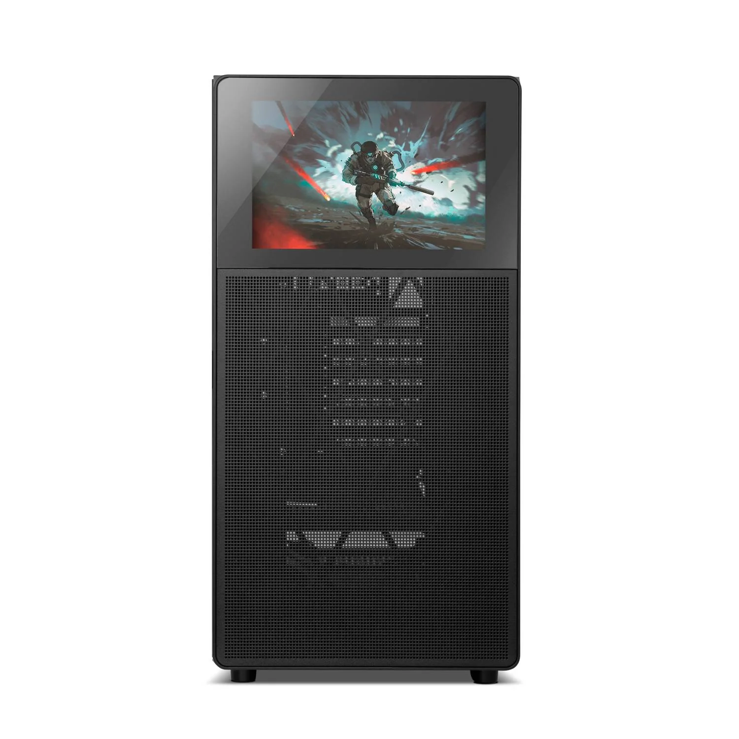 Caixa PC Nox Hummer BIOS Mid Tower com Ecrã LCD 8" Integrado - Imagem 5