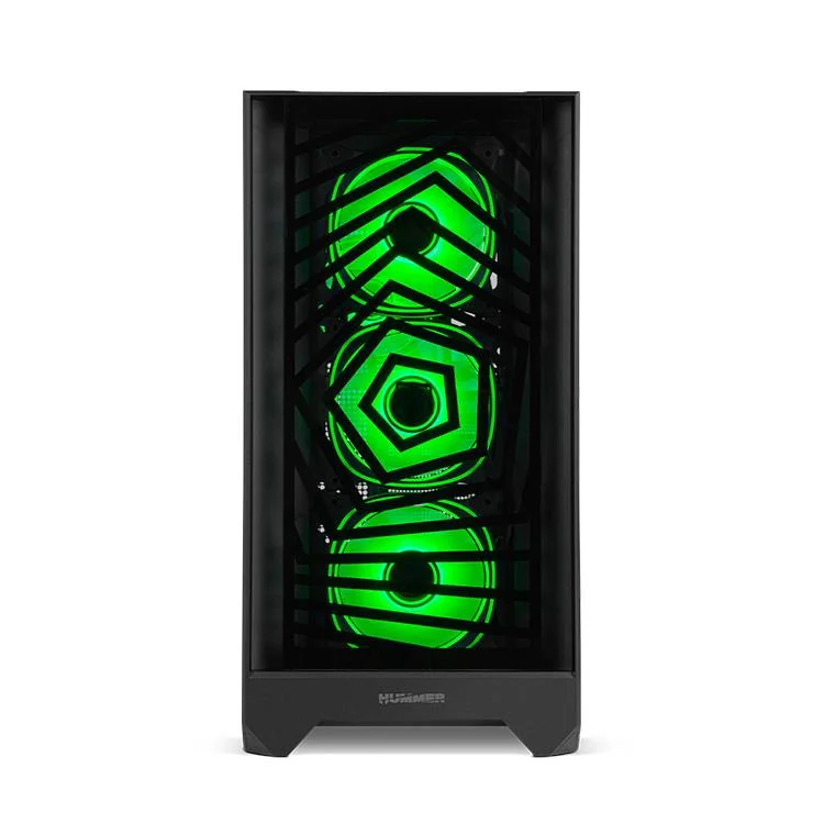 Caixa para PC Nox Hummer Plasma Mid Tower ARGB Vidro Temperado ATX - Imagem 12