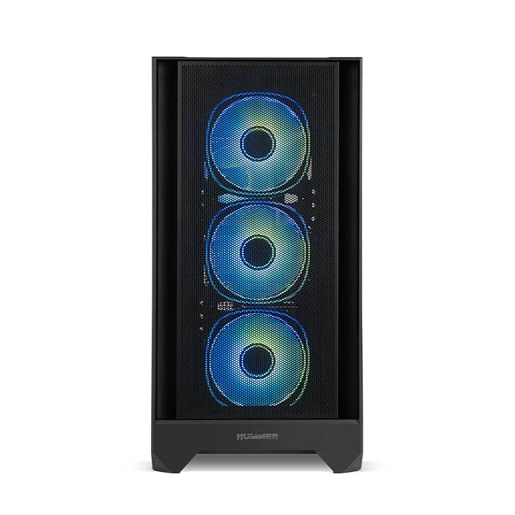 Caixa para PC Nox Hummer Plasma Mid Tower ARGB Vidro Temperado ATX - Imagem 6